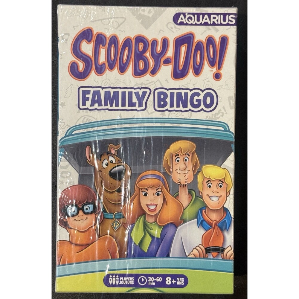 AQUARIUS - Scooby-Doo Family Bingo Game * 840391145658 * BRAND NEW